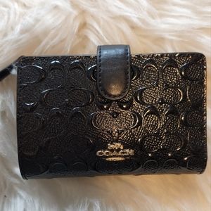 Coach Patent leather wallet